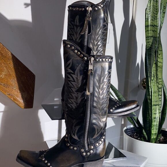 FREE PEOPLE  OLD GRINGO Moon River Western Boots - Picture 7 of 8